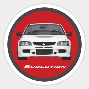 Mitsubishi Evolution Sticker